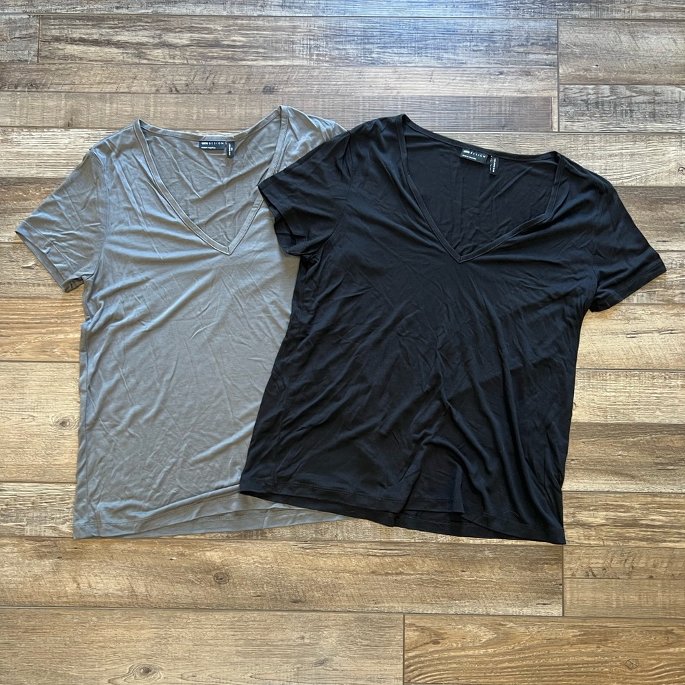 V neck tees